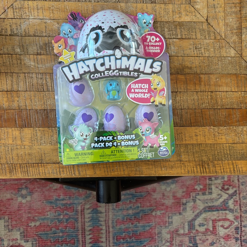 CollEGGtibles 4-Pack + Bonus Purple Egg Set